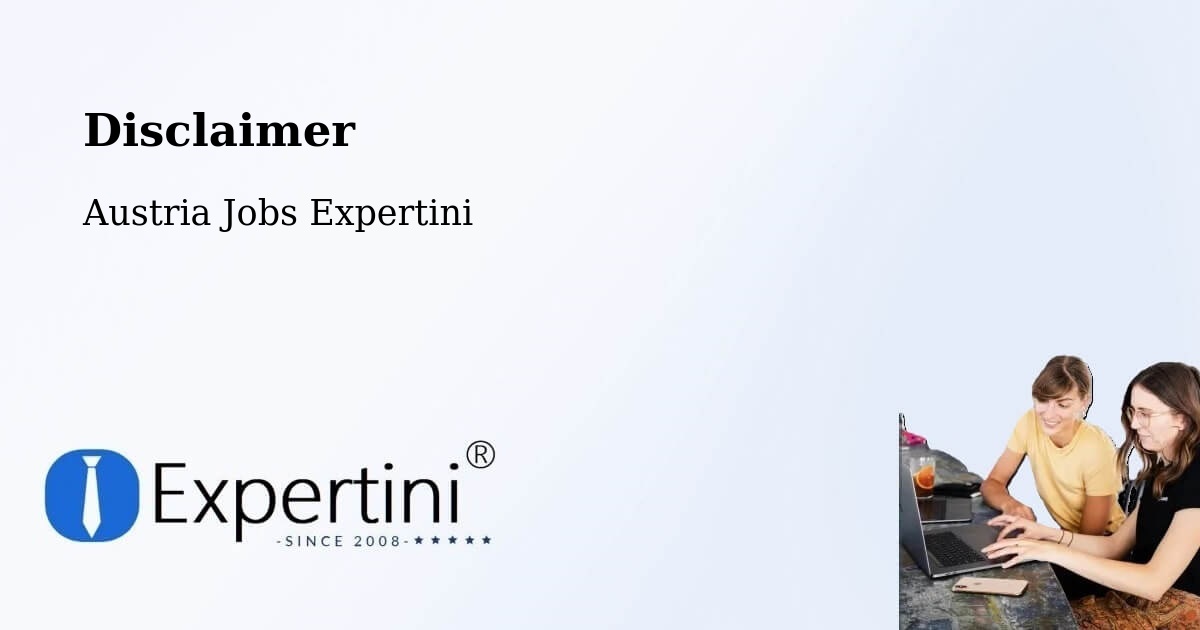 Disclaimer – Vienna - Austria Jobs Expertini