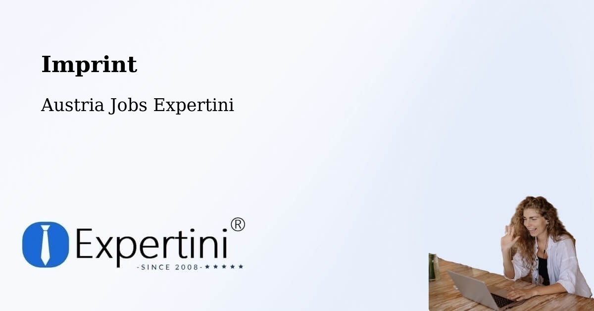 Imprint – Vienna - Austria Jobs Expertini